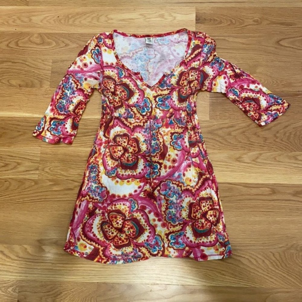 Lucky Brand pyschedelic dress